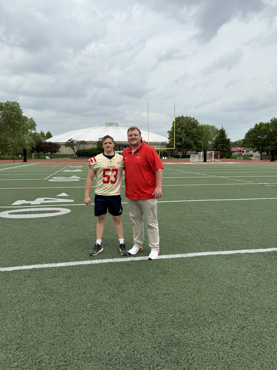 Want to thank <a href="/CoachMarquis/">Dave Marquis</a> and <a href="/CoachCAdams_/">Clayton</a> for the junior day at Otterbein. Had a very nice time!!