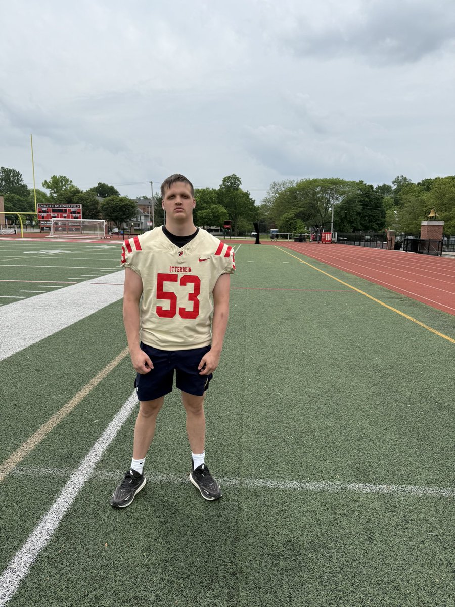 Nic_hardin's tweet image. Want to thank @CoachMarquis and @CoachCAdams_ for the junior day at Otterbein. Had a very nice time!!