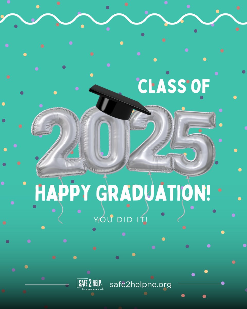 To the Class of 2025: You did it!!! 🎓💚☀️😎 We’re proud of you.

Wherever your next chapter takes you, remember to take care of yourself — and look out for one another along the way. 💛