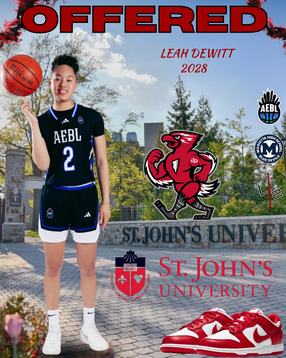 LeahDeWitt2 (@leahdewitt_2) on Twitter photo After a great conversation with coach <a href="/coachsteve23/">Steve Pogue</a> , i am very grateful and blessed to receive an offer from St. John’s University❤️!! <a href="/aeblgirlz/">AEBL</a> <a href="/MariettaGBB/">Marietta HS Girls Basketball (Ga)</a> <a href="/NSTAPES5/">Nick Stapleton</a> <a href="/pitts_academy/">COACH PITTS</a> <a href="/HoopCoachDeWitt/">Coach DeWitt</a> <a href="/rdewitt33/">Renee DeWitt</a> After a great conversation with coach <a href="/coachsteve23/">Steve Pogue</a> , i am very grateful and blessed to receive an offer from St. John’s University❤️!! <a href="/aeblgirlz/">AEBL</a> <a href="/MariettaGBB/">Marietta HS Girls Basketball (Ga)</a> <a href="/NSTAPES5/">Nick Stapleton</a> <a href="/pitts_academy/">COACH PITTS</a> <a href="/HoopCoachDeWitt/">Coach DeWitt</a> <a href="/rdewitt33/">Renee DeWitt</a>