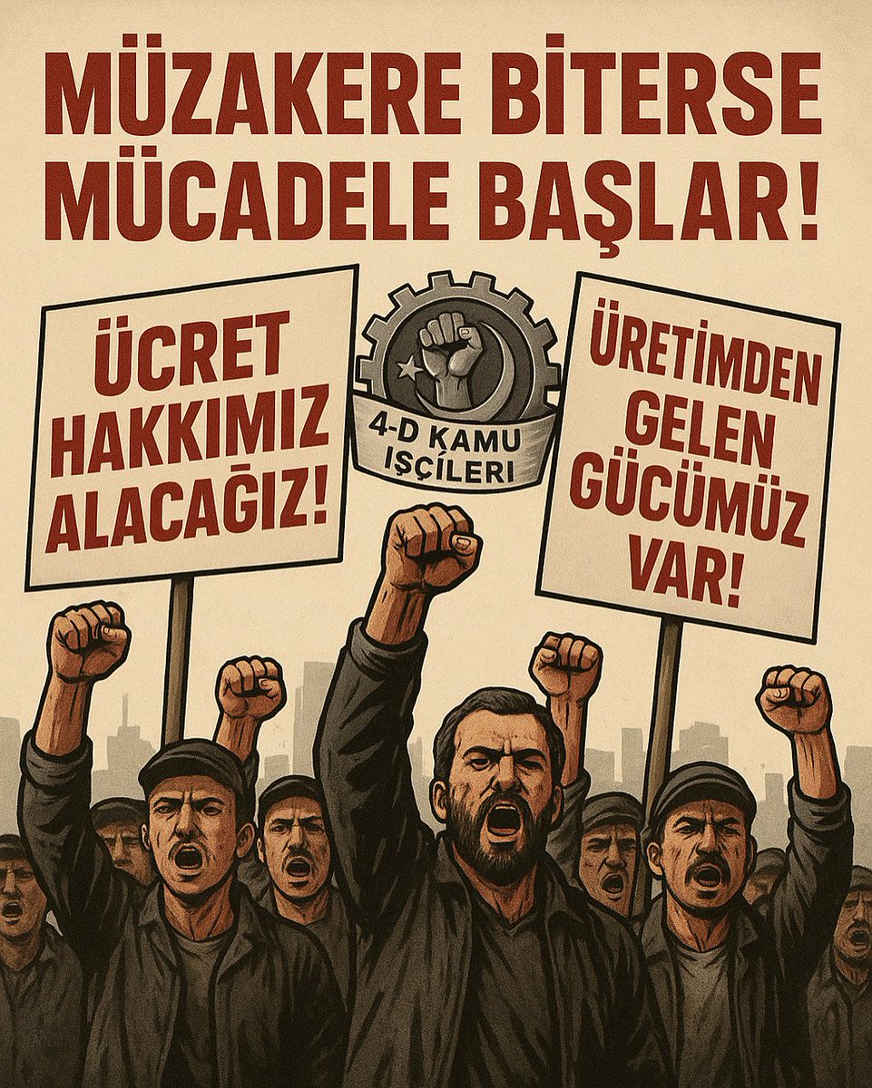 Kamu işçisi 5 aydır zamsız maaş alıyor. Memurlar 14 gün sonra yılın ikinci zammını alacak. Bu hangi vicdana sığar.       
Müzakere biterse mücadele başlar 
<a href="/isikhanvedat/">Prof. Dr. Vedat Işıkhan</a> <a href="/turkiskonf/">TÜRK-İŞ</a> <a href="/hakiskonf/">HAKİŞ KONFEDERASYONU</a> 
#Sabrımızkalmadı