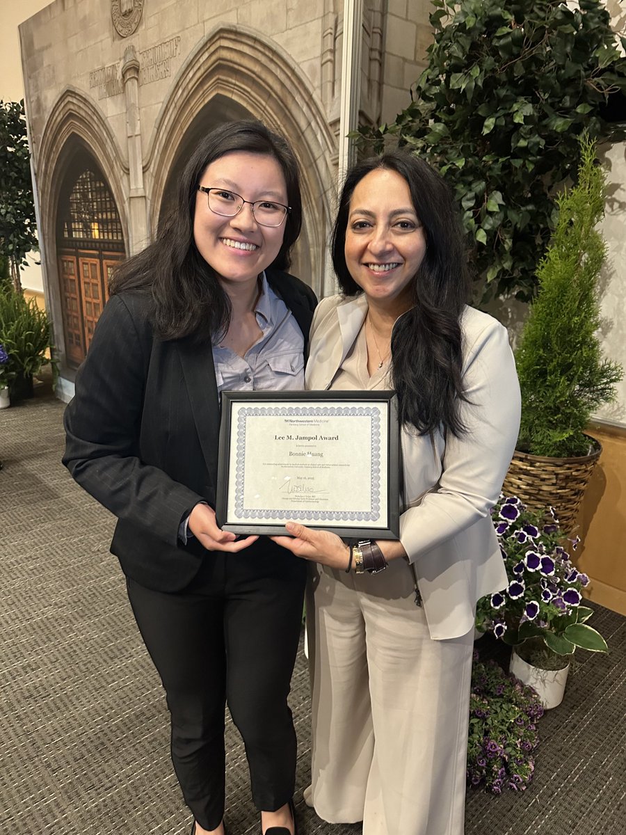 RGMirzaMD (@rg_mirza) on Twitter photo Congratulations to Dr. Bonnie Huang on winning the Lee M. Jampol, MD award for her excellence in clinical performance and vision science research! <a href="/NUFeinbergMed/">Northwestern Feinberg School of Medicine</a> <a href="/NMOphthalmology/">NM Ophthalmology</a> Congratulations to Dr. Bonnie Huang on winning the Lee M. Jampol, MD award for her excellence in clinical performance and vision science research! <a href="/NUFeinbergMed/">Northwestern Feinberg School of Medicine</a> <a href="/NMOphthalmology/">NM Ophthalmology</a>