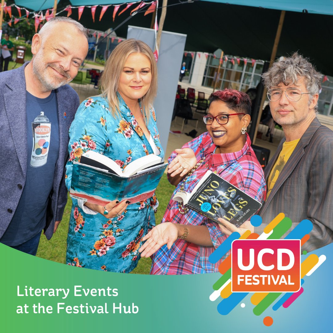 UCD Festival (@festivalucd) on Twitter photo Don't miss thrilling conversations and inspirational talks with celebrated voices like Chandrika Narayanan-Mohan, <a href="/TheSineadBurke/">SinƩad Burke</a>, <a href="/ParaicKerrigan/">PƔraic Kerrigan</a>, <a href="/JanCarson7280/">Jan Carson</a>, <a href="/PaulPerryWriter/">Paul Perry</a> & @TheRickOShea to name but a few!
š
Saturday, 7 June
ā° 12pm - 6pm
š festival.ucd.ie Don't miss thrilling conversations and inspirational talks with celebrated voices like Chandrika Narayanan-Mohan, <a href="/TheSineadBurke/">SinĆ©ad Burke</a>, <a href="/ParaicKerrigan/">PĆ”raic Kerrigan</a>, <a href="/JanCarson7280/">Jan Carson</a>, <a href="/PaulPerryWriter/">Paul Perry</a> & @TheRickOShea to name but a few!
š
Saturday, 7 June
ā° 12pm - 6pm
š festival.ucd.ie
