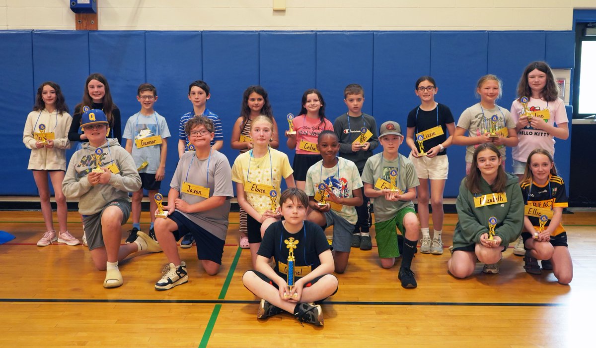 Congratulations to Queensbury fifth grader Gabriel Sovay, who won the annual WHBI Spelling Bee on Friday! ⭐ Read more at: queensburyschool.org/article/2219076
#spartatude #QUFSD #qufsd