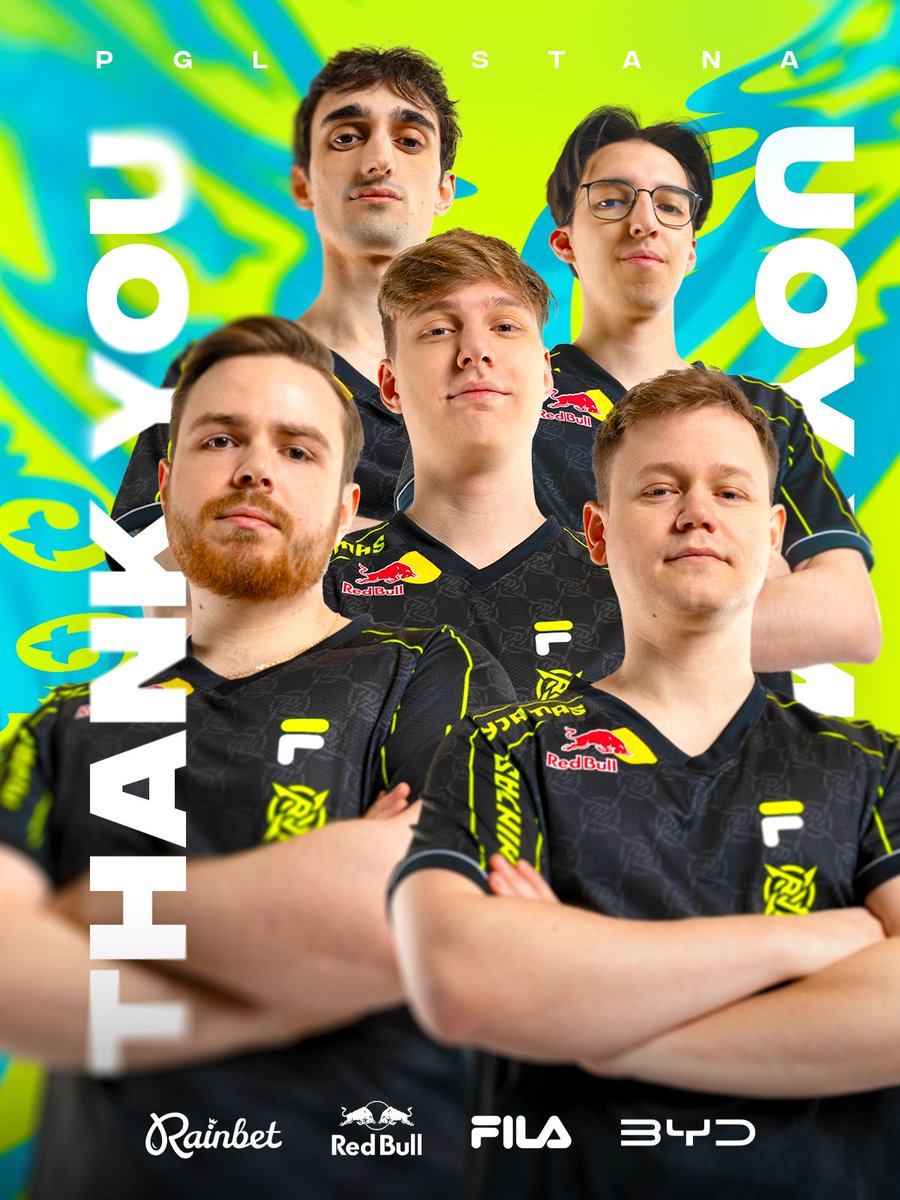 We leave Astana with a Top 8 in our first Tier 1 event.

Thanks everyone for your support 🥹💚
