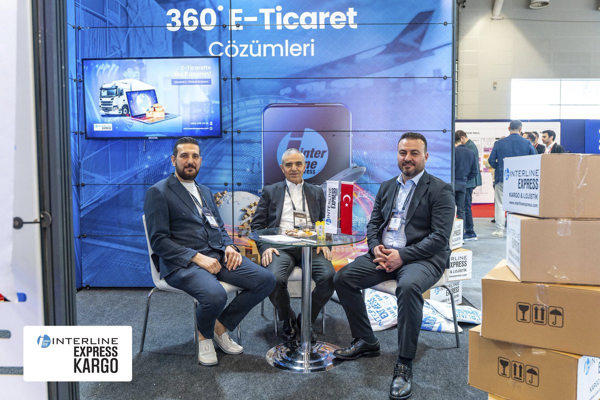 interlinexpress's tweet photo. @worldefglobal  İstanbul 2025 fuarında  İNTERLİNE EXPRESS KARGO olarak bizde yerimizi aldık.

#interlineexpresskargo #worldefglobal2025 #fuar https://t.co/C8yAH4EUPF