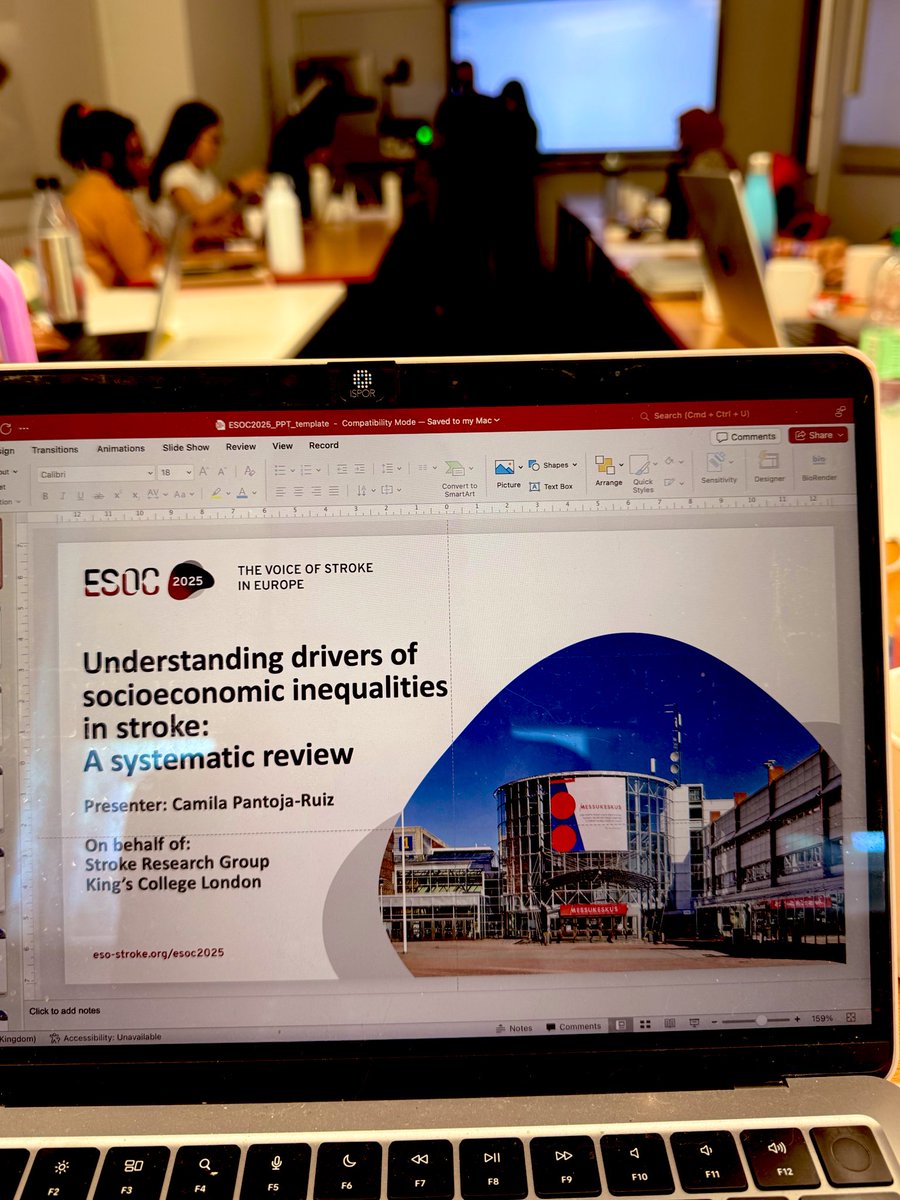 Camila Pantoja (@mcamilapantoja) on Twitter photo Going to #ESOC2025?
Join me on Wednesday 8:40 am in Hall 3F for sharing results on our systematic review how is that socioeconomic status causes higher risk of stroke and higher chances of disability and mortality ๐ง ๐โโ๏ธ
<a href="/ESOstroke/">European Stroke Org</a> Going to #ESOC2025?
Join me on Wednesday 8:40 am in Hall 3F for sharing results on our systematic review how is that socioeconomic status causes higher risk of stroke and higher chances of disability and mortality ๐ง ๐โโ๏ธ
<a href="/ESOstroke/">European Stroke Org</a>