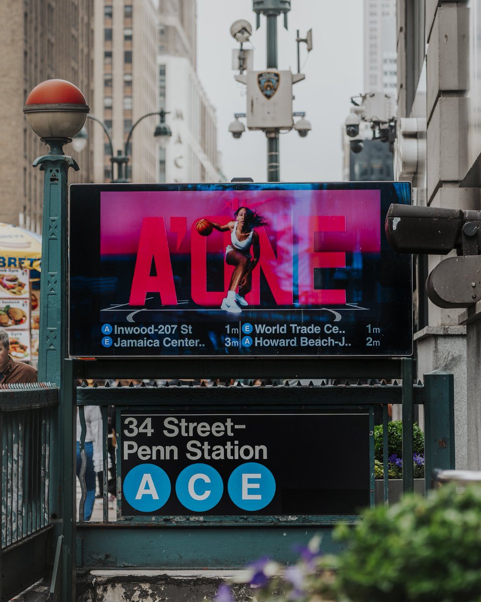 Spotted in NYC <a href="/_ajawilson22/">A'ja Wilson</a>  almost that time