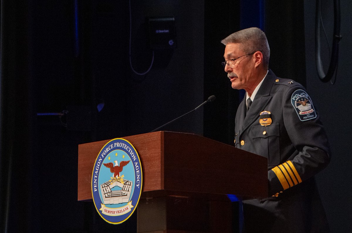 For #NationalPoliceWeek, PFPA &amp; our law enforcement partners honored three fallen heroes: Pentagon Police Officer James Feltis, Corporal George Gonzalez, &amp; Corporal Harvey Snook of @ArlingtonVAPD. May we never forget their courage, commitment, &amp; service to the Pentagon.