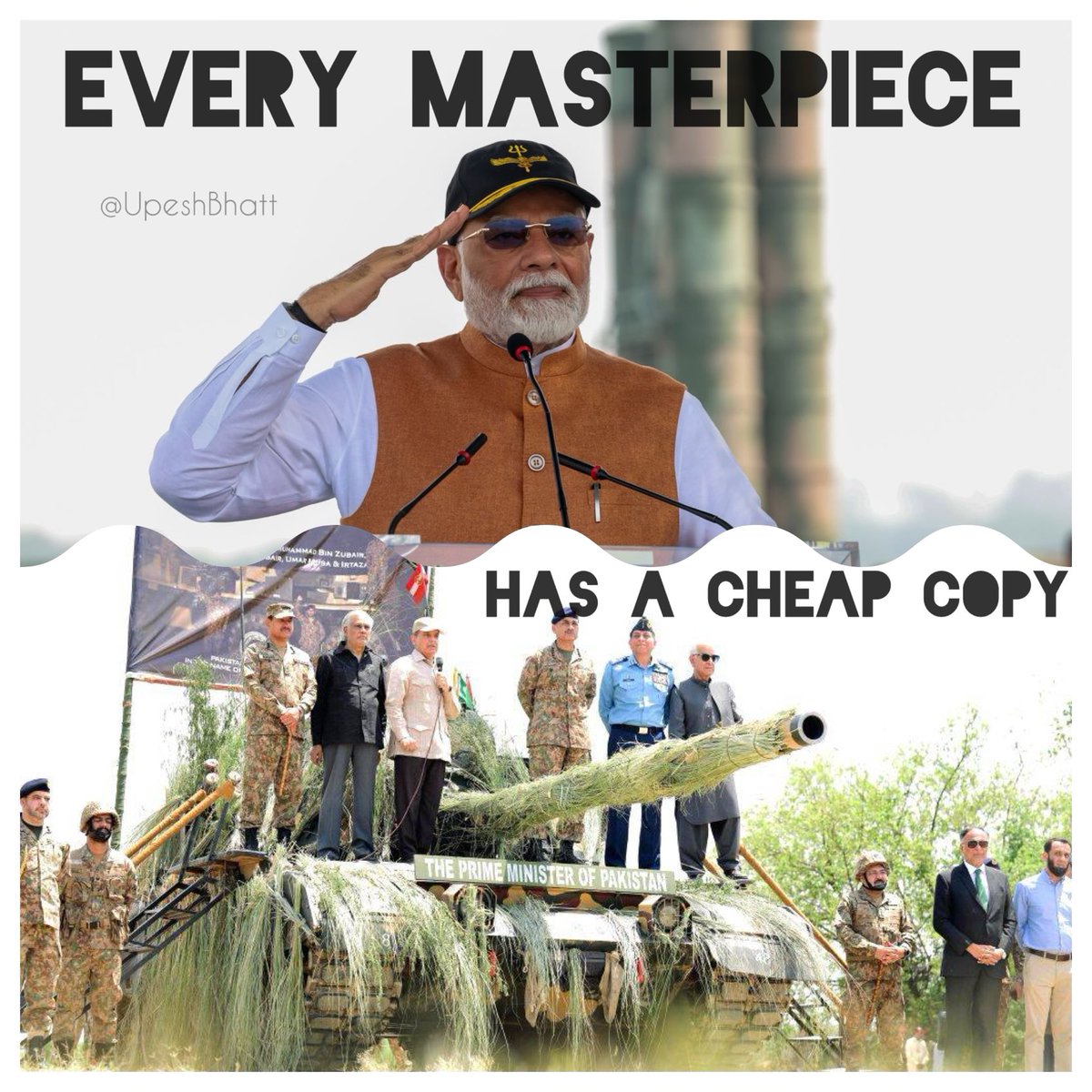 UpeshBhatt's tweet photo. Apun ko bhi karna hai ye 🤣

#IndianArmy #IndianAirForce #IndianNavy #IndianArmedForces #IndianSecurityAgency #IndianMillitary #IndiaAtankistanWar #OperationSindoor #PahalgamKaBadla https://t.co/pefU2q7GQZ