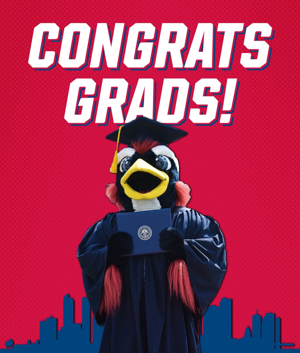 The biggest congratulations to all of our Roadrunners who are graduating today! 🎓

We are so proud of everything you've accomplished &amp; we can't wait to see what incredible things you will do in the future! ❤️💙

#GetRowdy🔴🔵
