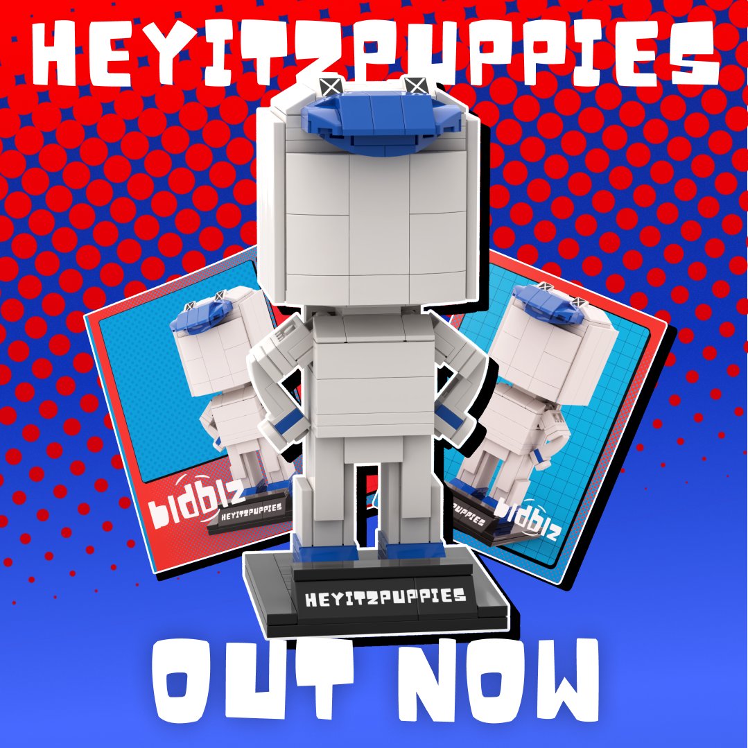 Hey, did you hear? There's a new BLDBLZ with HeyItzPuppies!  👋👀

It's only available for the next 2 weeks, so make sure you grab it before it's too late!

Pre-order here: bldblz.com/heyitzpuppies