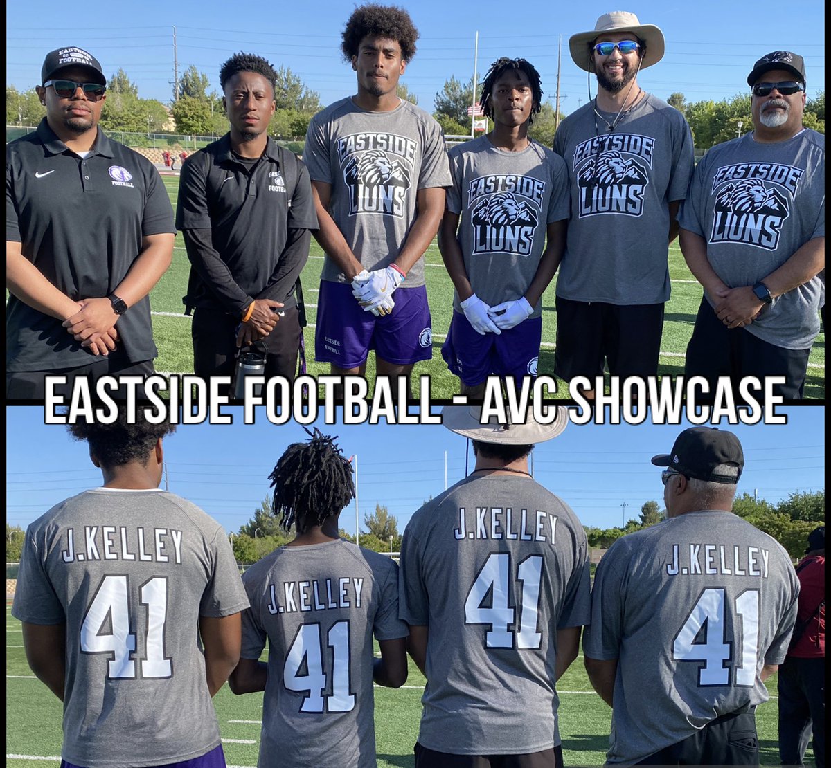 CoachHagan87's tweet image. Big thanks to Josh Kelley @SmoothplayJK for sponsoring our EHS TEAM GEAR this season! Grateful for you and your support for Eastside Football! #DirtMade #DefendTheDen
