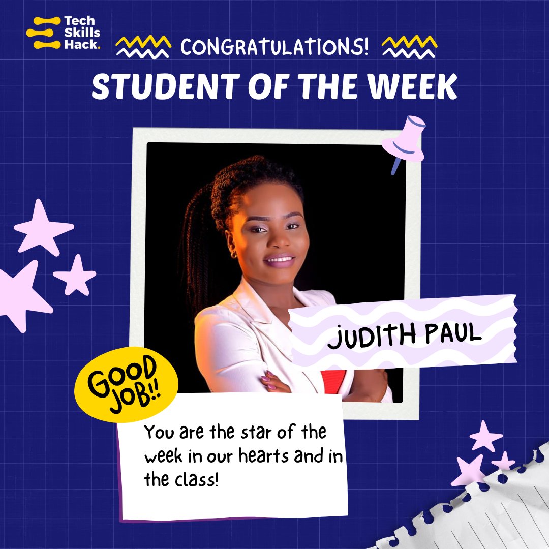 techskillshack's tweet image. Student Spotlight 

Our students continue to impress, making it tough to choose just one for the spotlight each week!

Meet Judith Paul &amp;amp; Umoh Kennedy of our outstanding Beginning Data Analytics Bootcamp students.

#StudentSpotlight #DataAnalyticsBootcamp #FutureDataAnalysts