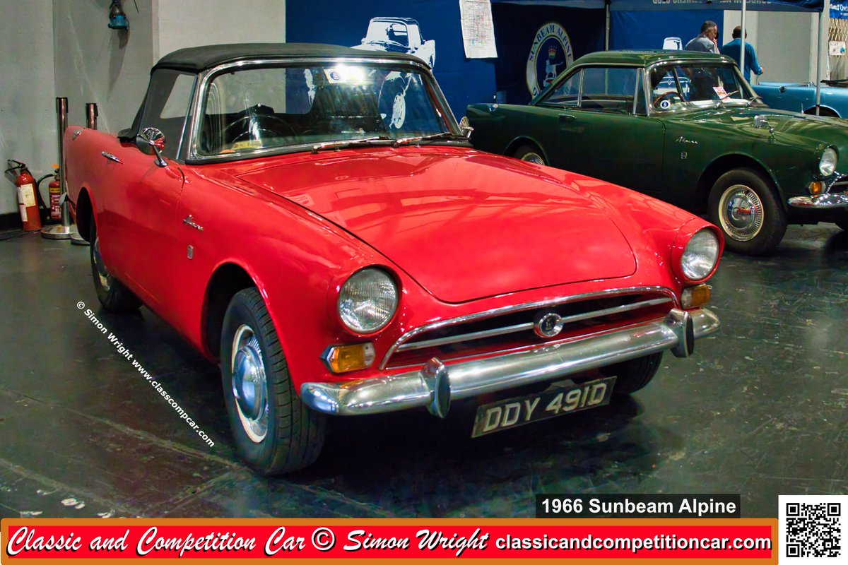 classcompcar's tweet image. Sunbeam Alpine on the Sunbeam Alpine Owners Club stand at the Classic Car and Restoration  Show at the NEC.Report on the show in the current issue of Classic and Competition Car. Free to read at classcompcar.com #sunbeamalpine #classiccars #britishcars #cars