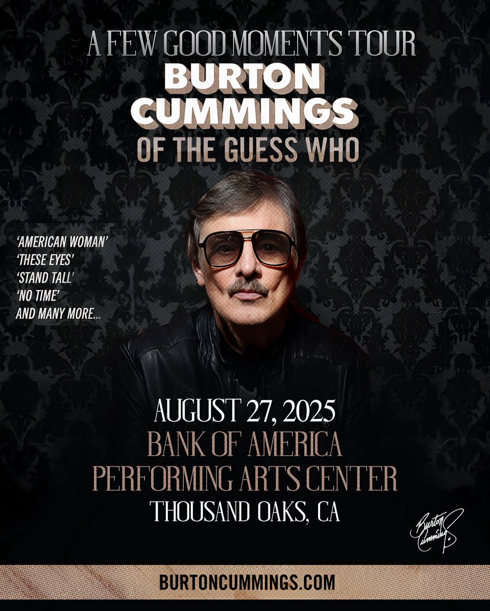 Thousand Oaks, tickets are now available for purchase 
bnds.us/2qtv4d