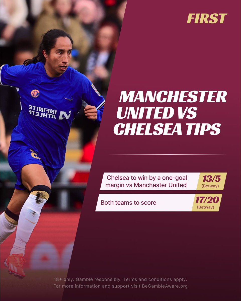 FIRST.com | Casino & Sports Betting Tips (@firstforwins) on Twitter photo π Womenβs FA Cup final betting tips β½οΈ
π΄ Man United Women: Beat Man City 2-0 in the semi-final, but WSL form has dipped (2 losses, 2 draws)
π΅ Chelsea Women: Unbeaten WSL champions, League Cup winners, chasing a domestic treble.
Full preview and tips by <a href="/RyanBaldi_/">Ryan Baldi</a> π Womenβs FA Cup final betting tips β½οΈ
π΄ Man United Women: Beat Man City 2-0 in the semi-final, but WSL form has dipped (2 losses, 2 draws)
π΅ Chelsea Women: Unbeaten WSL champions, League Cup winners, chasing a domestic treble.
Full preview and tips by <a href="/RyanBaldi_/">Ryan Baldi</a>