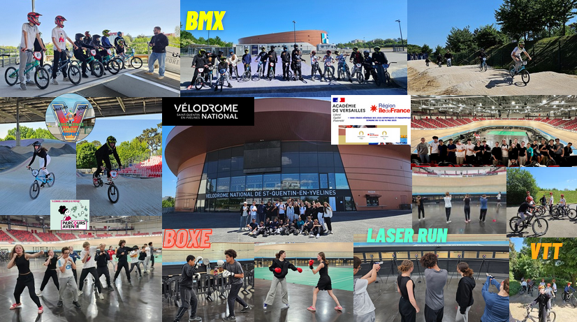 Collège Léonard de Vinci Ecquevilly (@clgvinci_78920) on Twitter photo Encore une belle journée de découvertes, de pratiques sportives et de transmission de valeurs au Vélodrome National de Saint-Quentin-en-Yvelines, dans le cadre des #1000Stages #HéritageJOP #parcoursavenir #NEFLE Merci <a href="/iledefrance/">Région Île-de-France</a> <a href="/acversailles/">Académie de Versailles</a> <a href="/CCurvelier/">Caroline Curvelier</a> <a href="/IA_DAASEN_78/">Valérie Servissolle DAASEN des Yvelines</a> <a href="/MWerouve/">Magali Werouve</a> Encore une belle journée de découvertes, de pratiques sportives et de transmission de valeurs au Vélodrome National de Saint-Quentin-en-Yvelines, dans le cadre des #1000Stages #HéritageJOP #parcoursavenir #NEFLE Merci <a href="/iledefrance/">Région Île-de-France</a> <a href="/acversailles/">Académie de Versailles</a> <a href="/CCurvelier/">Caroline Curvelier</a> <a href="/IA_DAASEN_78/">Valérie Servissolle DAASEN des Yvelines</a> <a href="/MWerouve/">Magali Werouve</a>