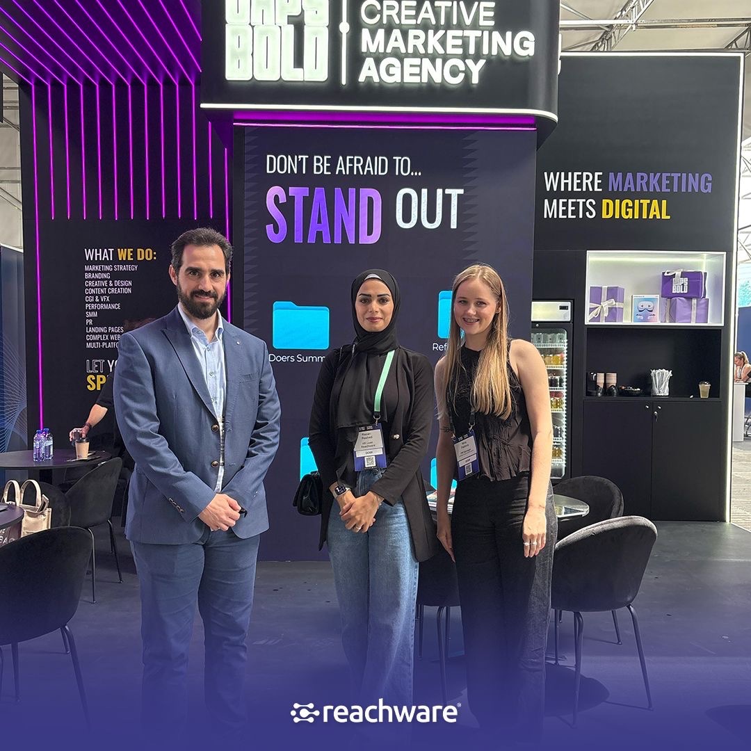 reachware_com's tweet image. من الرياض للعالم، ريتشوير دايمًا حاضرة في المشهد 🌏
Tech, sun, and big ideas 🌞💡
Reflect Festival is a one-of-a-kind experience and we’re proud to be part of it!
#ReflectFestival #integrations #automation #Reachware #Riyadh