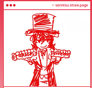 SerintsuLapxus's tweet photo. everytime i see daijin i faint thank you https://t.co/7MjlsaUESd