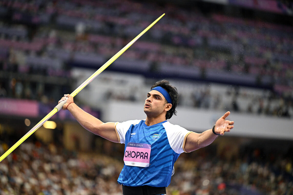 TheKhelIndia's tweet photo. NEERAJ CHOPRA HAS BREACHED 90M 🔥 https://t.co/ITVxJbM2uR