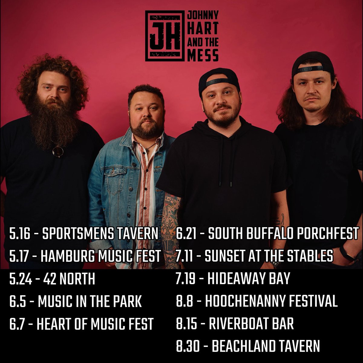 Starting tonight. Come hang with us.