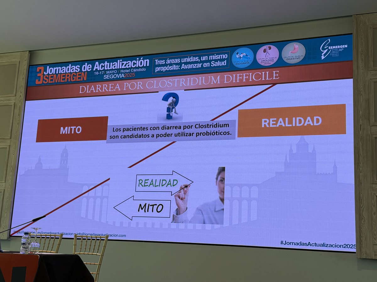 ¿Prescripción de probióticos al tun tún? ¡NO! Mejor por cepa-enfermedad #JornadasActualizacion2025 Seminario. Prebióticos, probióticos y simbióticos: mitos y realidades, evidencia en la patología digestiva.
<a href="/gastroprimaria/">GastroprimariaSemergen</a>