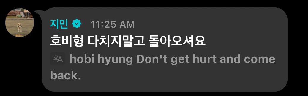‘hobi hyung, incinme ve geri dön.’ ❤️‍🩹