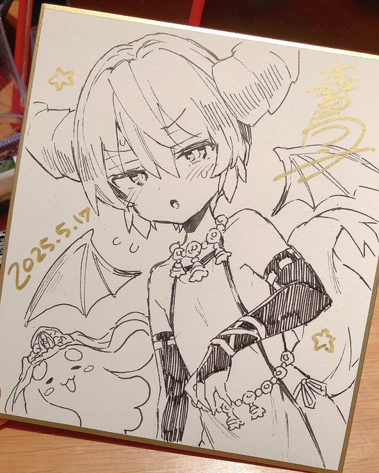 魔王チロルニアくん、頼むと割と何でも着てくれる説

#おおや魔王城 
#森島コン浄泉寺サイン会 