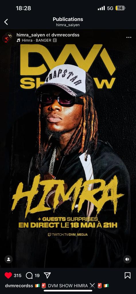 VndyMissa's tweet photo. RDV CE DIMANCHE LE 1X.
On doit faire la meilleure
#Meilleure_audience
Pour la #Meilleure_fanbase
Que nous sommes.
#DMVSHOW https://t.co/2oYDwfwYVU
