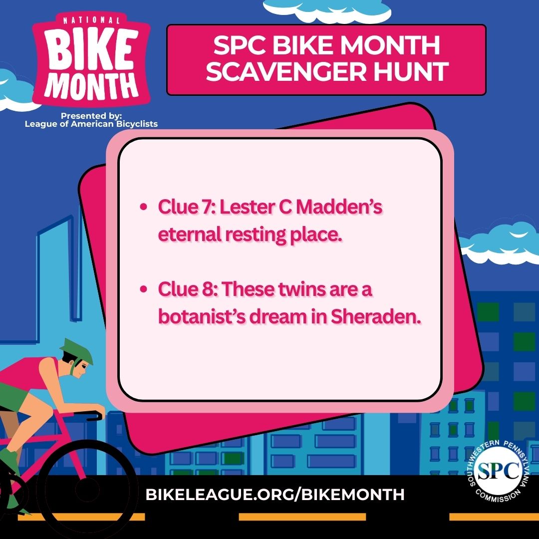 spcregion's tweet image. We conclude Bike to Work with the final two clues for our Bike Month Scavenger Hunt! Snap selfies &amp;amp; share to enter our prize drawing! #BikeToWorkWeek