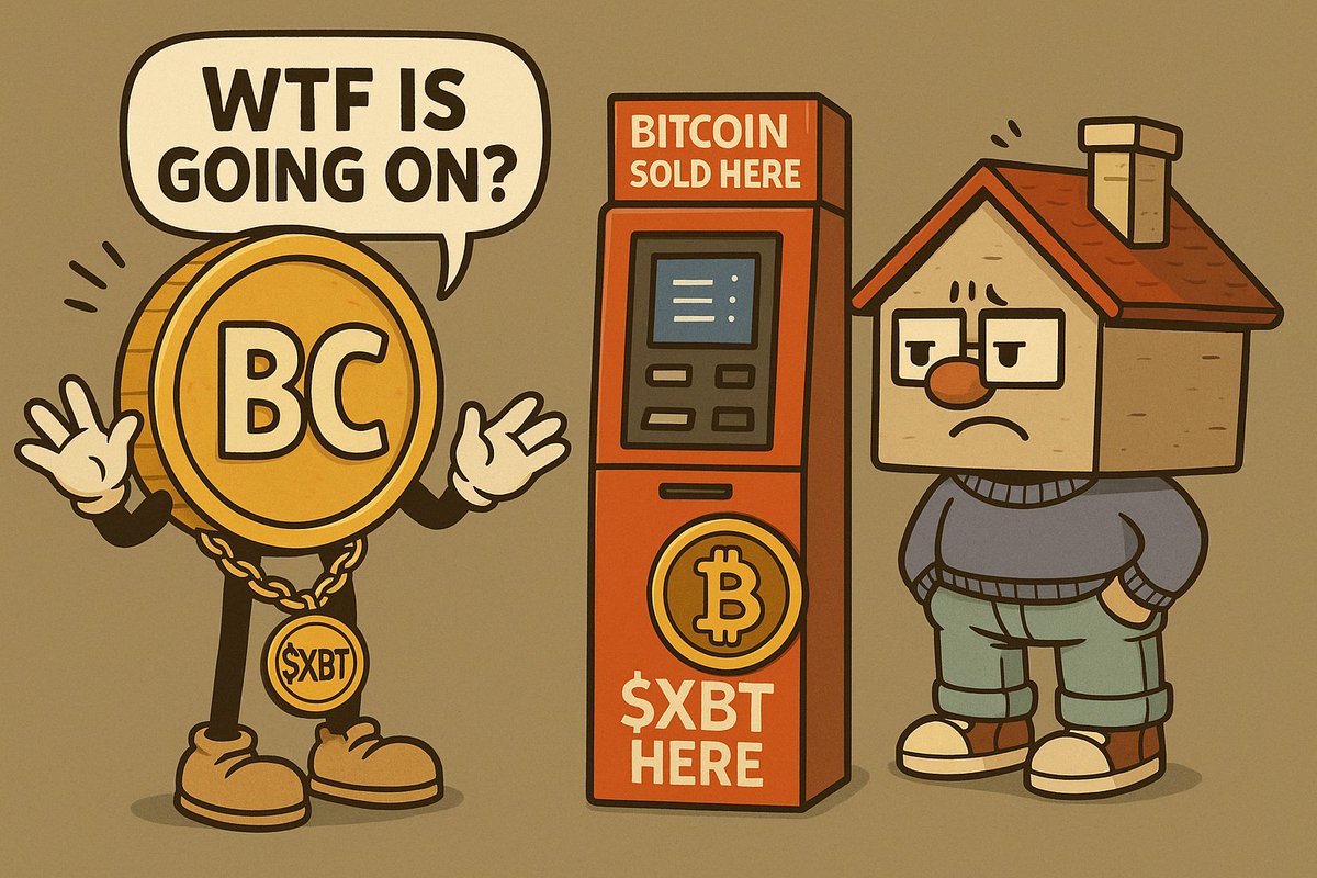 xbtproject's tweet photo. Congrats, 8,493rd Solana rug w/ vending machine. ๐งป
Not BTC, not a vision, just another shitcoin w/ buzzwords.
We're $XBTโreal chain, PoW, purpose.
No VC puppets, no rented hype, just pure code. โก
#XBT #RealBTC #SolanaNotCrypto #SatoshiNah #ShitcoinsFlushed @xbt @chillhousesol https://t.co/UX7joj9kj1