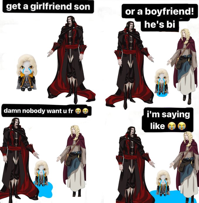 NOOOO ALUCARD DON'T CRY EVERYBODY WANTS YOU!!!