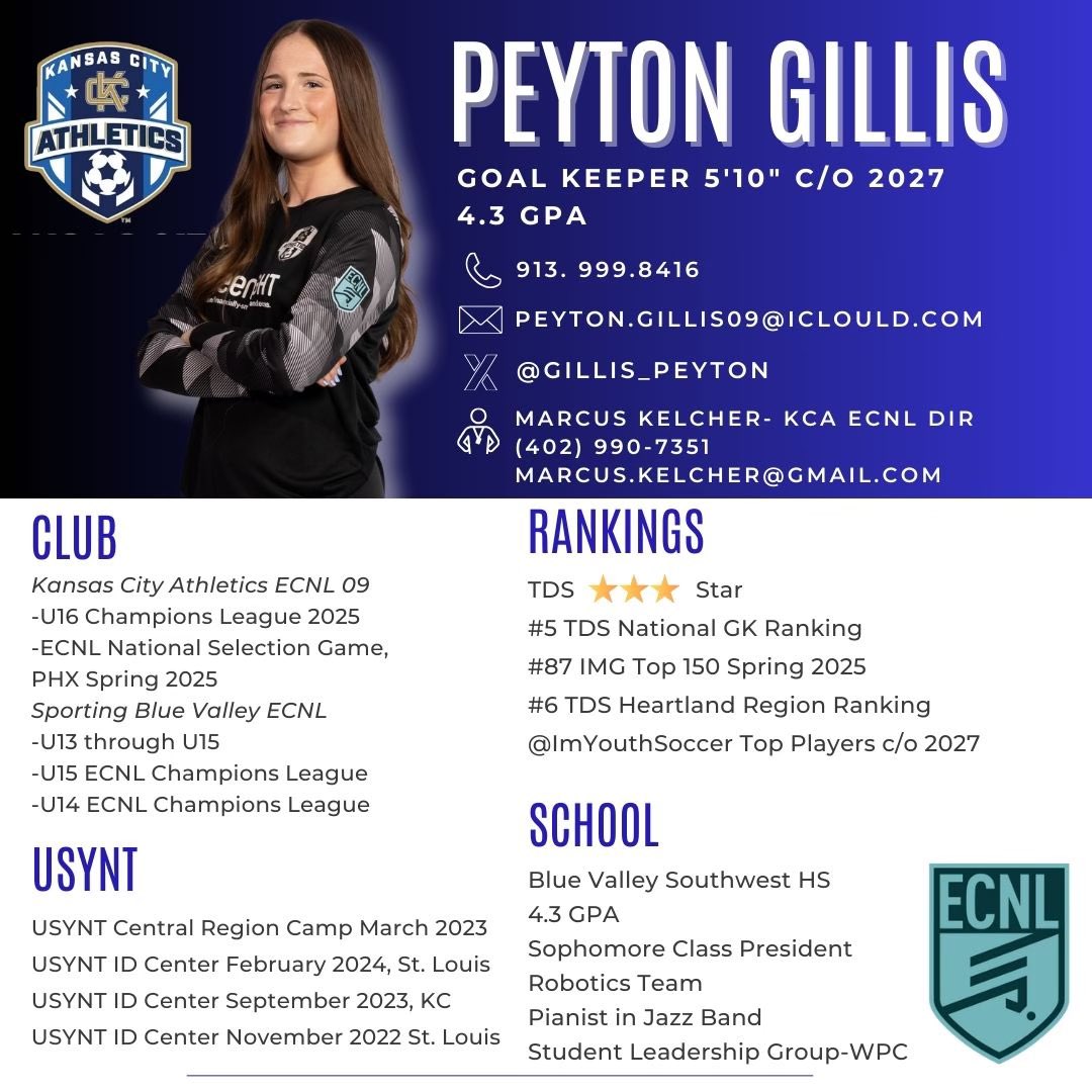 gillis_peyton's tweet photo. Putting in the work between the posts — excited to connect June 15!!  ☎️

📺 https://t.co/XJfiorzhe3

@MarcusKelcher @ImYouthSoccer @ImCollegeSoccer @TopDrawerSoccer @PrepSoccer @TheSoccerWire @kcaecnl2009 @JREskilson @grtorres @travismclark https://t.co/SFVKJQCTRp