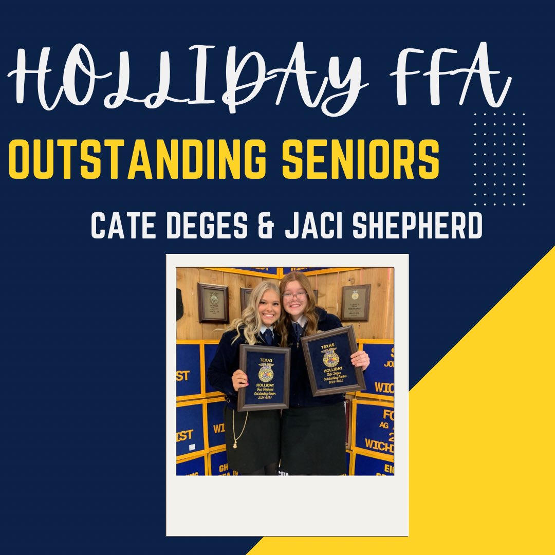 HollidayFFA's tweet photo. 🏆 2024-2025 Chapter Banquet 🏆

Congratulations 🎉 to all of our ⭐️OUTSTANDING⭐️ students and their achievements over the past year. https://t.co/uJbJ2QPgT1