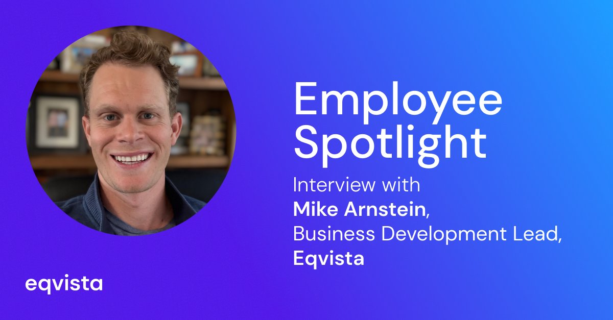 Employee Spotlight With Mike Arnstein, Business Development Lead, Eqvista 

Read here: eqvista.com/employee-spotl…