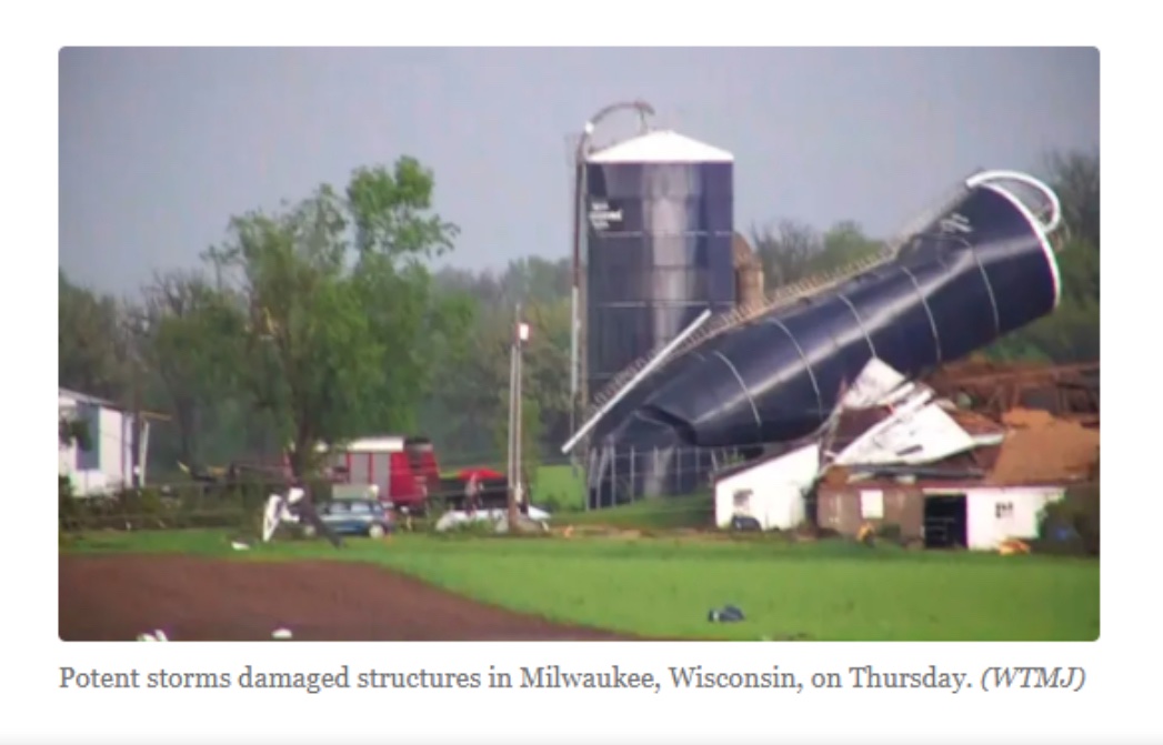 Sure hope this farmer- residing in *Milwaukee, Wisconsin* - has a good insurance policy 

From <a href="/CNN/">CNN</a>