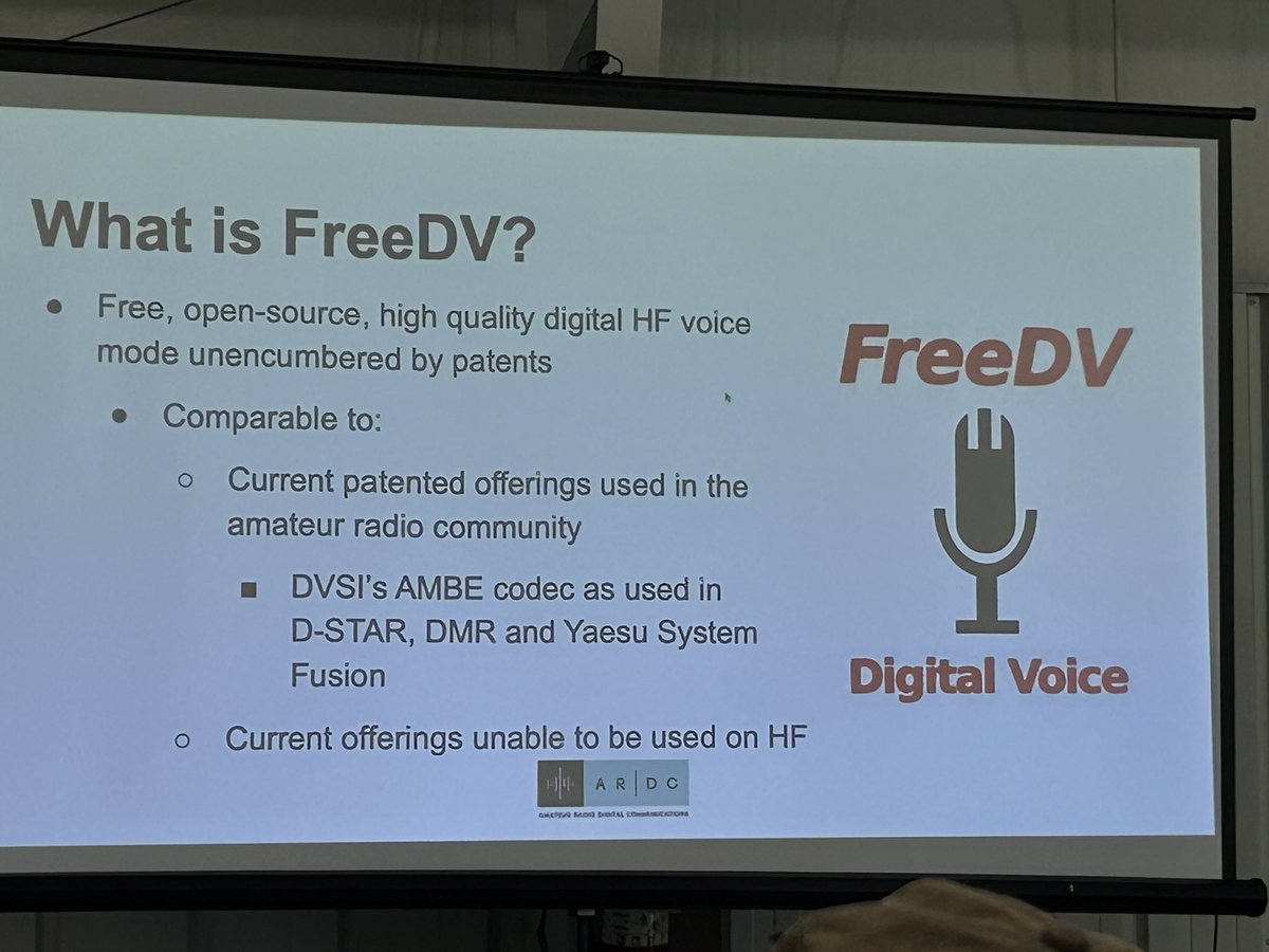 One of our ARDC grantees, the FreeDV project