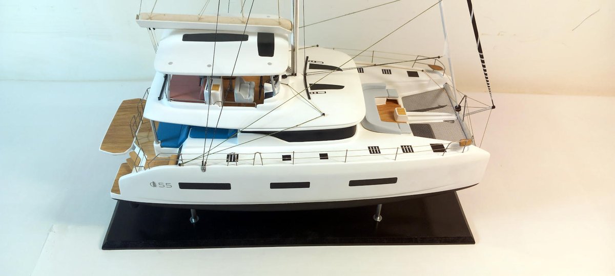 NAUTICADECORAR's tweet photo. New Lagoon 55 catamaran model, shipped to Portugal.

Get your own boat model now!

#boatmodel #marinedecor #decorationideas #nautica https://t.co/fsAvEPwhjd