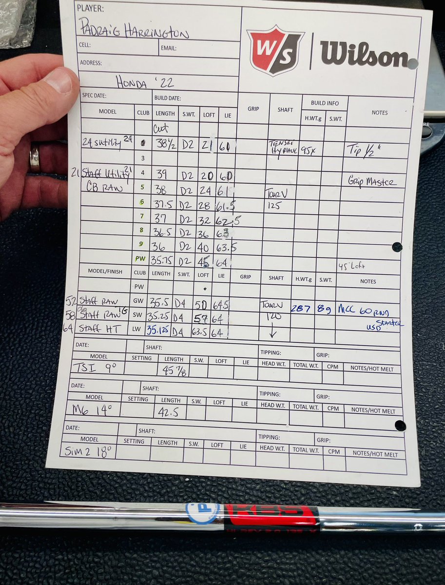 This week’s Tour Truck build is for longtime KBS player and legend of the game☘️. He is trusting KBS Tour-V 120 &amp; 125 shafts in his @wilsongolf irons and wedges. Go to the KBS website to check em out. | Player Driven. Tour Proven. |  #checkitout #golf #wilsongolf