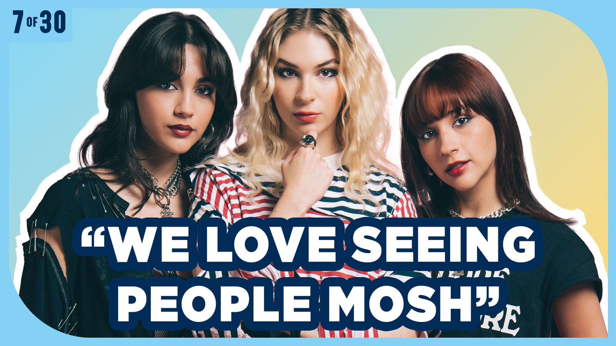 rocksound's tweet photo. The Warning talk ‘Keep Me Fed’, dream covers and what they would ask the devil in the latest episode of 7 Of 30

Watch here: https://t.co/mL7AGcgOLk https://t.co/eSSzFAt7oX
