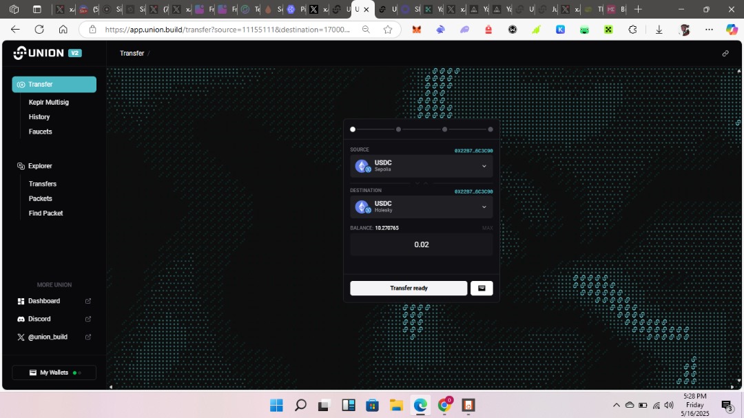 Got back to clicking <a href="/union_build/">Union</a> v2 on my PC today
The past 3weeks in nysc camp  has been a rollercoaster of alot of emotions and rigorous training.
 I met new and amazing friends, met a web3 fine girl <a href="/Traderbless/">Trader_Ble$</a> 🥰🥰