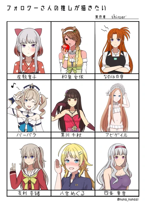 全リクエスト完成版です!
途中から長い期間放置してしまい申し訳ありません…m(_ _)m 