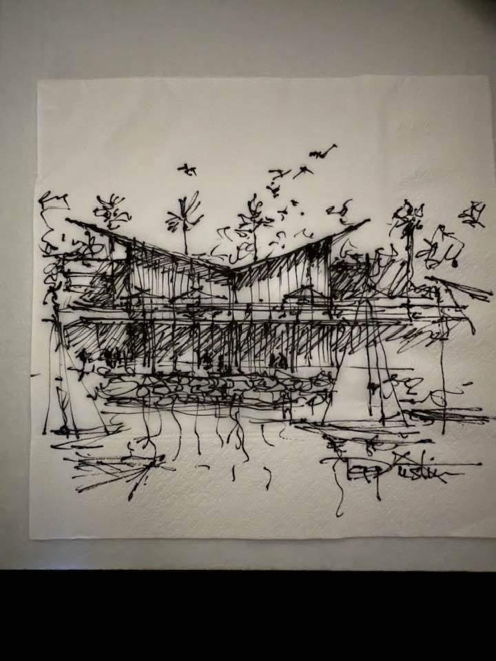 avrpstudios's tweet photo. Join us tonight at AIAS NewSchool for food, drinks &amp; napkins! Participate in the raffle, silent auction, live auction, or all three for your chance at receiving a napkin from your favorite architect, including @DouglasAustin of AVRP Studios! https://t.co/ocu2q8l1Nj https://t.co/IPXPqhcbWu