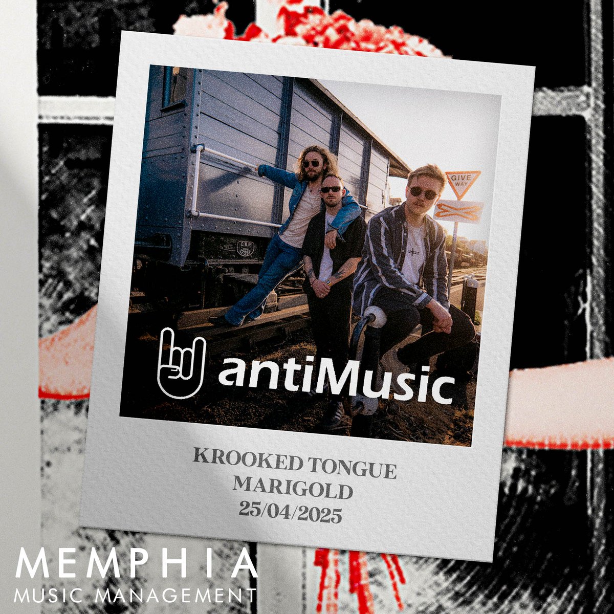 Memphia Music PR & Management (@memphiamm) on Twitter photo The music video for <a href="/krooked_tongue/">KROOKED TONGUE</a>'s recent single 'Marigold' has just been released.
A huge thanks to AntiMusic for showing it some love, and delving into the meaning behind the song in their 'Singled Out' series. 🖤
antimusic.com/news/25/0515si… The music video for <a href="/krooked_tongue/">KROOKED TONGUE</a>'s recent single 'Marigold' has just been released.
A huge thanks to AntiMusic for showing it some love, and delving into the meaning behind the song in their 'Singled Out' series. 🖤
antimusic.com/news/25/0515si…
