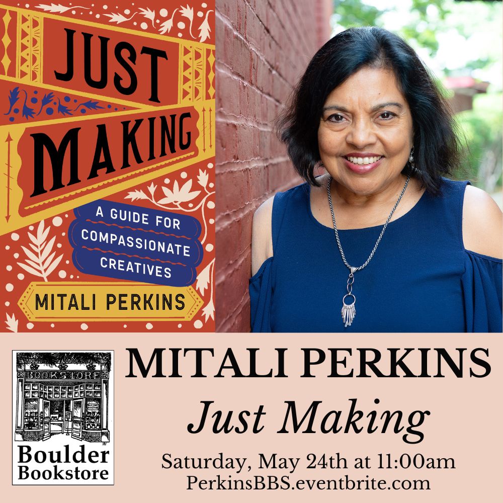 Why should we make art while injustice &amp; suffering wreak havoc? How can we justify making beautiful things? Join us next Saturday when <a href="/MitaliPerkins/">Mitali Perkins</a> will discuss how we can make art that heals suffering, transmits truth, &amp; confronts the oppressor. RSVP: perkinsbbs.eventbrite.com