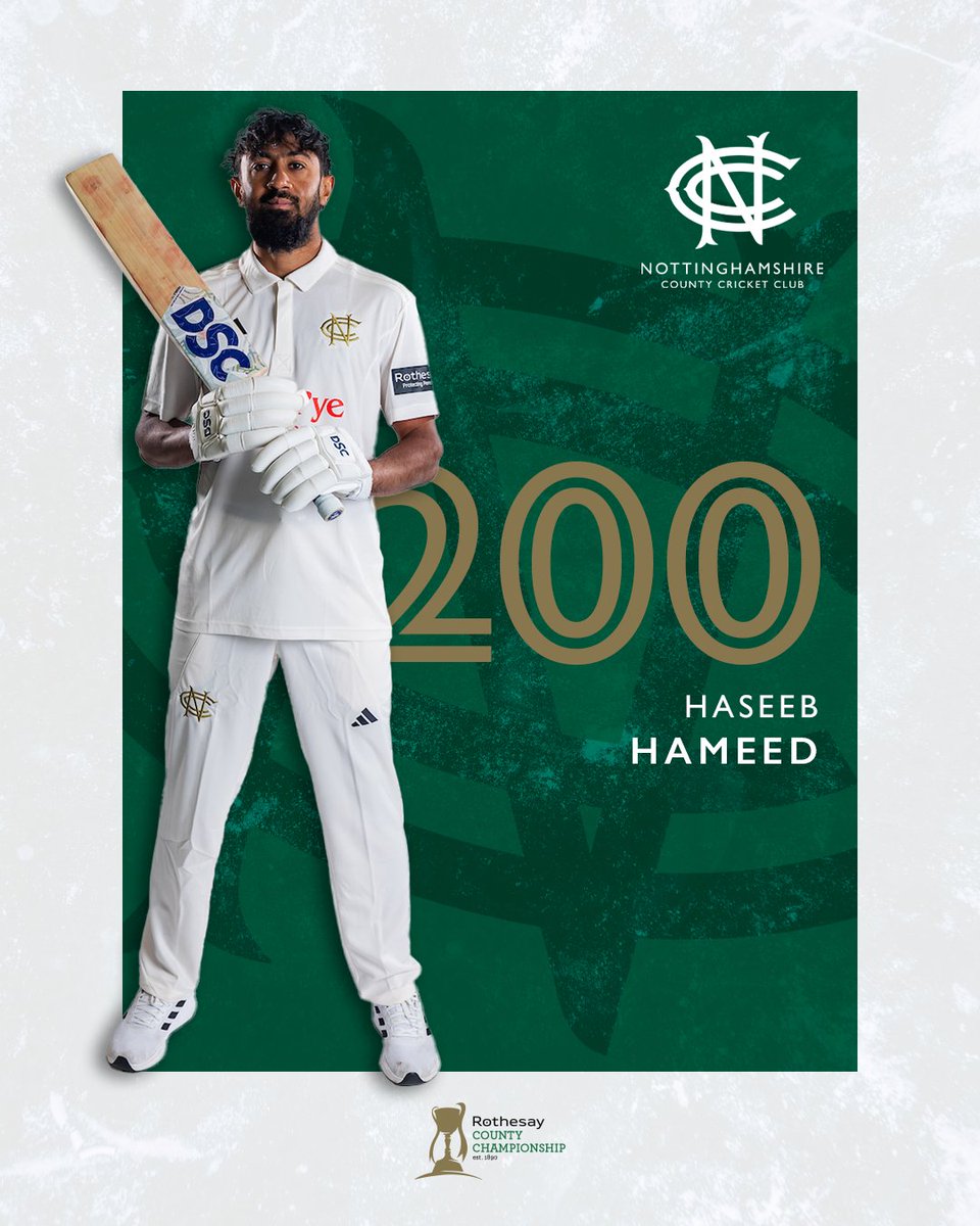 A true master of his craft.

There are few adjectives that can adequately describe our skipper today!

#DURvNOT | 📺 live.trentbridge.co.uk