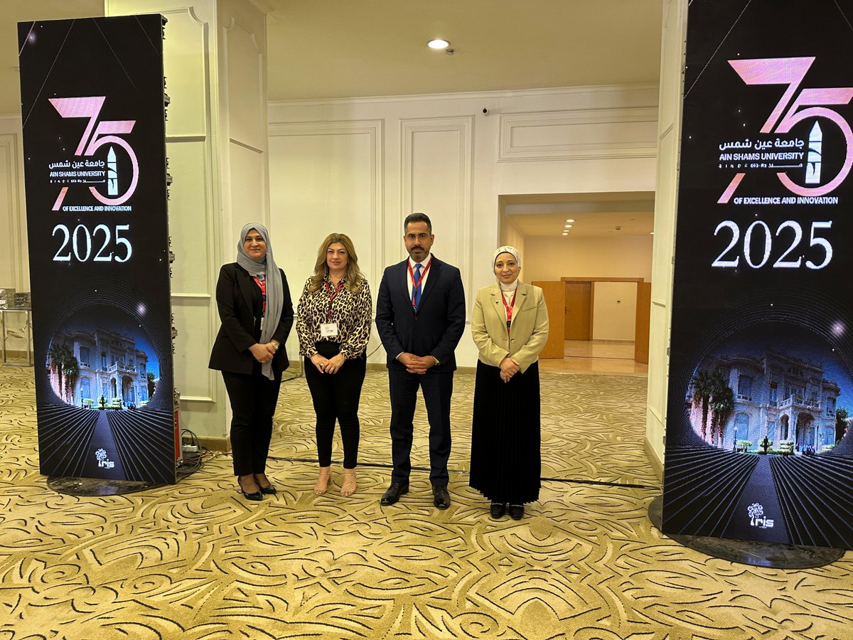 ✨المؤتمر السنوي الثالث للجمعية العلمية للقياس والتقويم (MESA) بعنوان "ممارسات جودة التعليم: مسارات مبتكرة نحو التميز"

ضمن إطار المؤتمر الدولي الثالث عشر لجامعة عين شمس، وبالتعاون مع مركز IIOE Egypt التابع لليونسكو – ICHEI، وذلك في سياق الاحتفال بمرور 75 عامًا على تأسيس الجامعة.