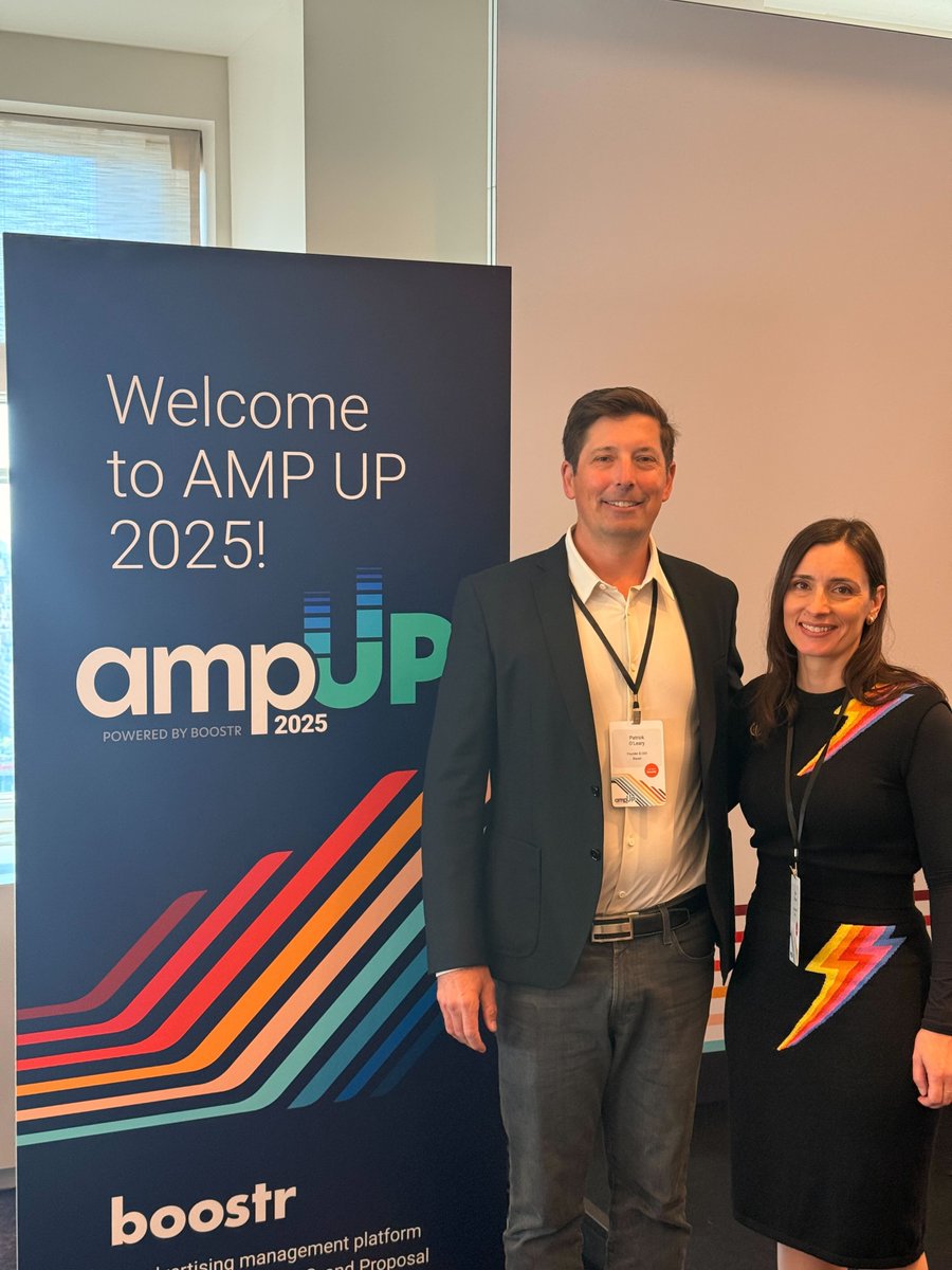 boostrcrm's tweet image. That’s a wrap on AMP UP!

Thank you to everyone who joined us to shape the future of media operations. From breakout sessions to bold predictions—this community brought the energy.

✨ Relive the best moments from AMP UP 2025 in our photo gallery.

#AMPUP #Boostr #SmartMoves