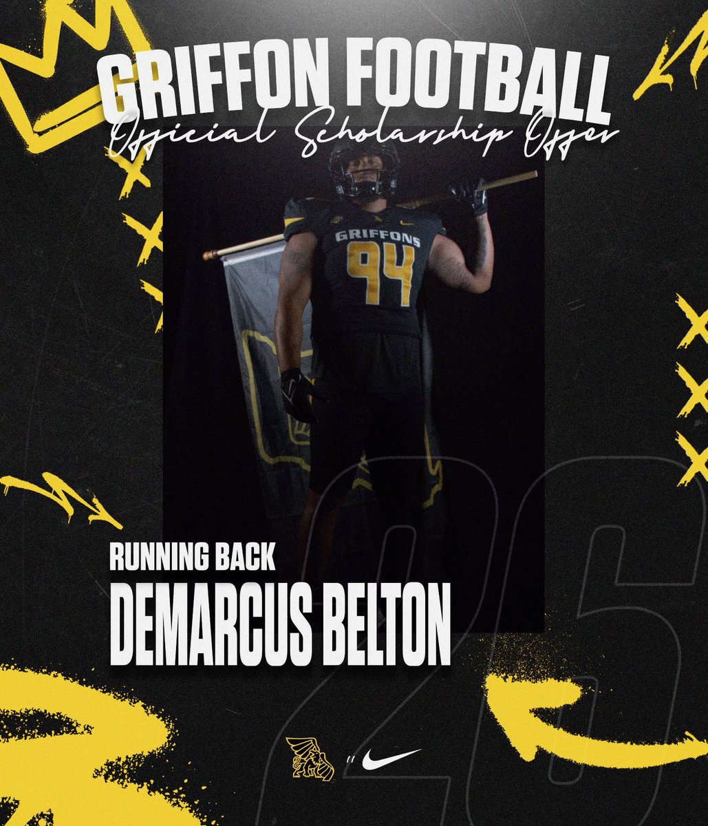 Demarcus Belton (@demarcus05b) on Twitter photo Thank you <a href="/EcoachJ/">Erik Johnson</a> for the opportunity to go play at the next level!
<a href="/CoachWalraven/">Casey Walraven</a> <a href="/CoachDSpence04/">Coach Daniel Spencer</a> <a href="/Coach_Tb2/">Tyler Bates</a> <a href="/CoachJ_O/">Coach J.O.</a> <a href="/CoachTStovall/">Coach Stovall</a> <a href="/CoachZackGoodFB/">Zachary Good</a> <a href="/CoachJackson64/">Bernard Jackson Jr</a> Thank you <a href="/EcoachJ/">Erik Johnson</a> for the opportunity to go play at the next level!
<a href="/CoachWalraven/">Casey Walraven</a> <a href="/CoachDSpence04/">Coach Daniel Spencer</a> <a href="/Coach_Tb2/">Tyler Bates</a> <a href="/CoachJ_O/">Coach J.O.</a> <a href="/CoachTStovall/">Coach Stovall</a> <a href="/CoachZackGoodFB/">Zachary Good</a> <a href="/CoachJackson64/">Bernard Jackson Jr</a>